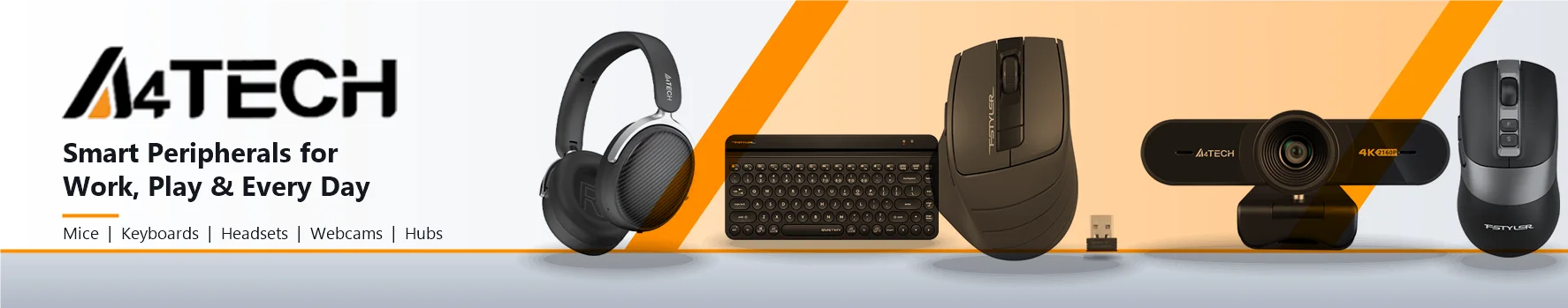A4Tech: smart peripherals for work, play and every day. Mice, keyboards, headsets, webcams and accessories.