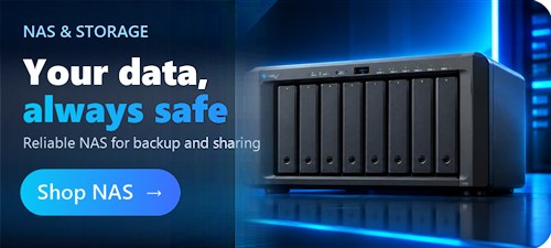 NAS and Storage - Your data, always safe. Shop NAS