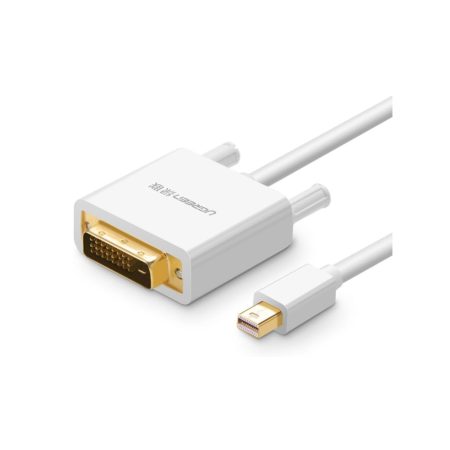 UGREEN 10405 MINI DP TO DVI 24+1 CONVERTER CABLE 2M (WHITE)