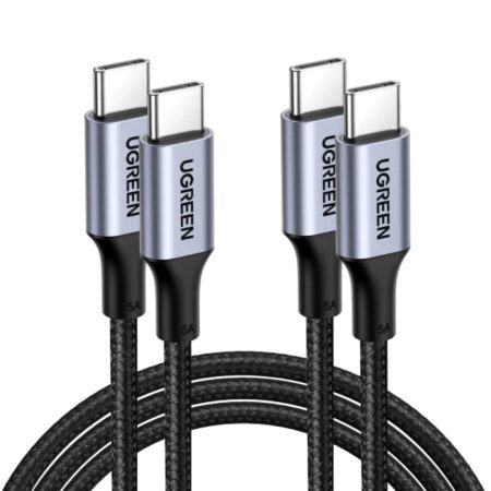 UGREEN 90120 USB-C TO USB-C 100W CABLE ALUMINUM BRAID 3M