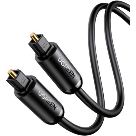UGREEN 70892 TOSLINK OPTICAL AUDIO CABLE 2M BLK