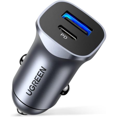 UGREEN 30780 DUAL PORT PD CAR CHARGER