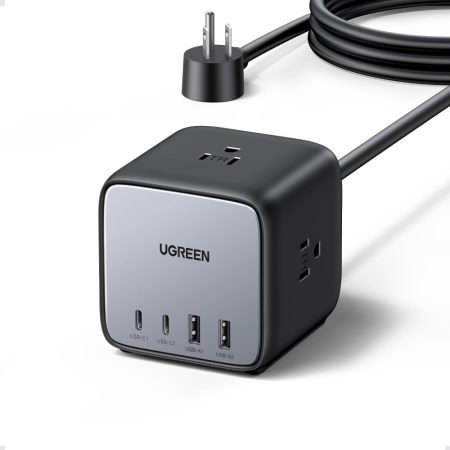UGREEN 60113 65W DIGINEST CUBE (2C2A) POWER CUBE CHARGING STATION 1.8M