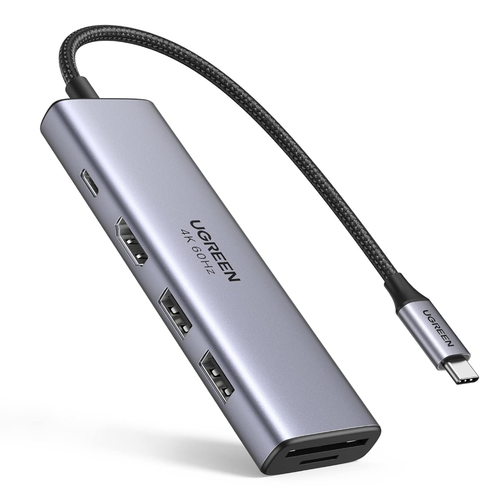 UGREEN 60568 USB TYPE-C TO MULTIFUNCTION ADAPTER - One Chip Computers