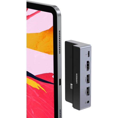 UGREEN 70688 USB-C TO HDMI, 2*USB3.0, 3.5MM, PD ADAPTER FOR IPAD PRO