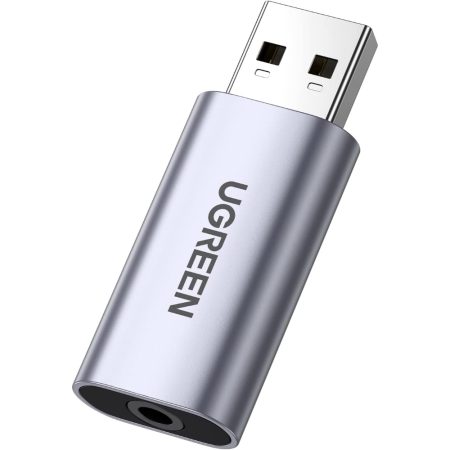 UGREEN 80864 USB TO 3.5MM STEREO SOUND ADAPTER