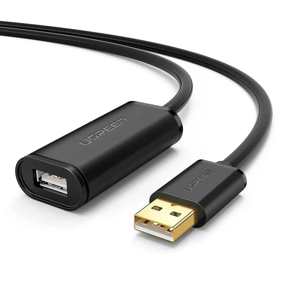 UGREEN-10325-USB-20-Type-A-Male-to-Female-Active-Extension-Cable - One Chip Computers