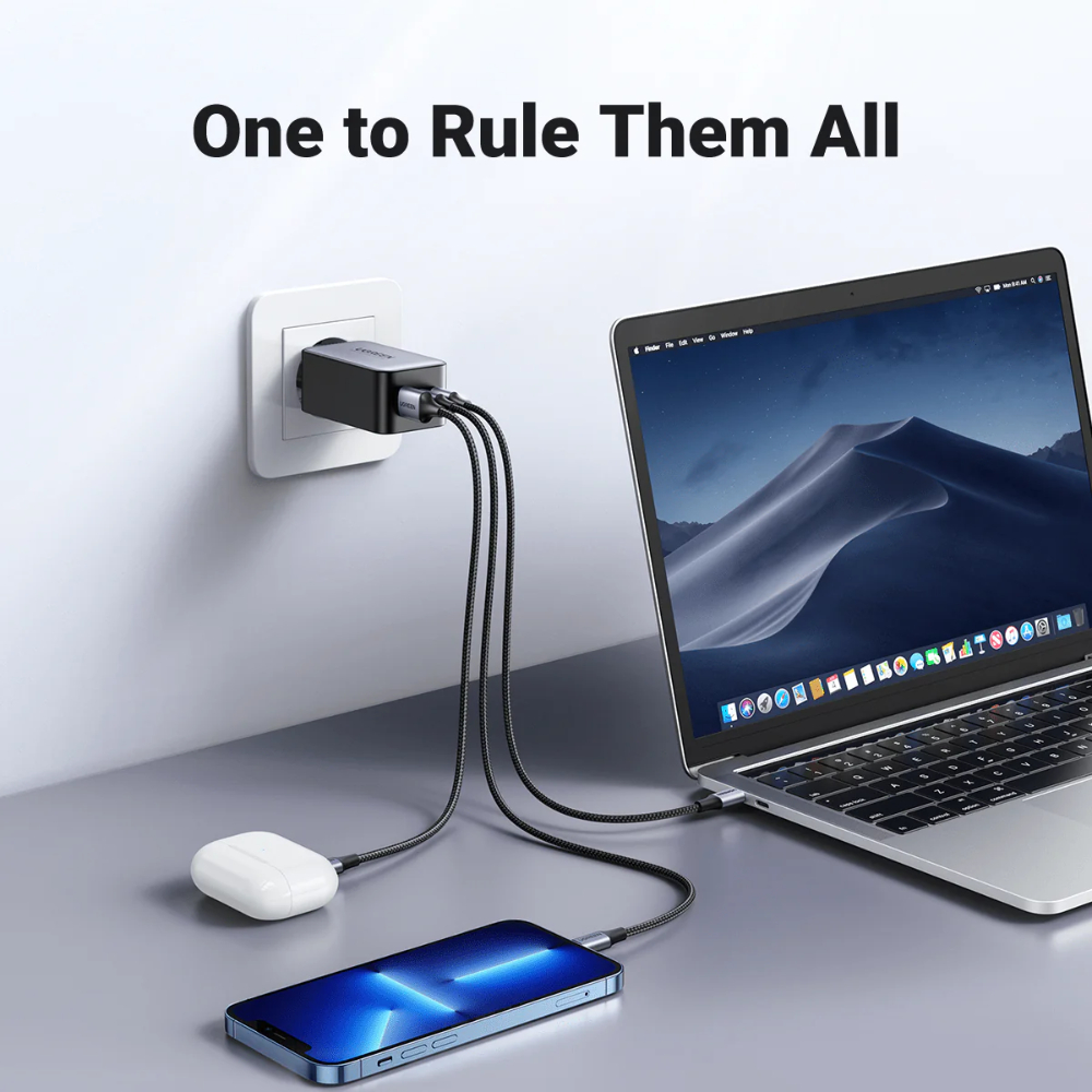 UGREEN-10335-Nexode-65W-GaN-USB-C-Wall-Charger-EU-Plug-05 - One Chip Computers