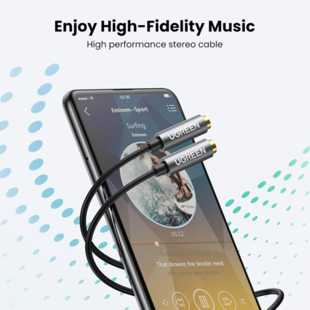 UGREEN-10532-Headphone-Splitter-35mm-Audio-Stereo-03-600x600 - One Chip Computers