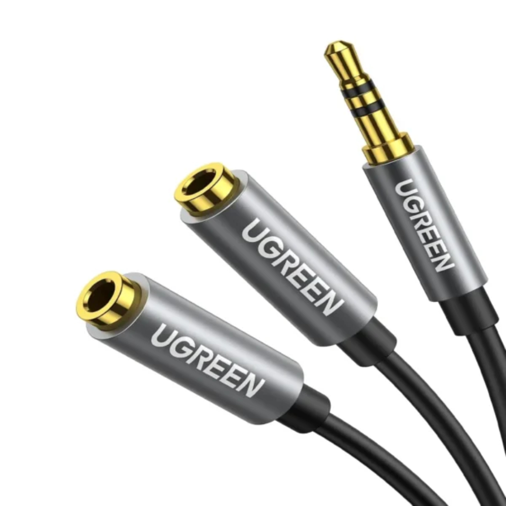 UGREEN-10532-Headphone-Splitter-35mm-Audio-Stereo-600x600 - One Chip Computers
