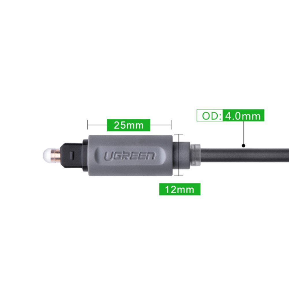 UGREEN-10771-TOSLINK-OPTICAL-AUDIO-CABLE-3M2 - One Chip Computers