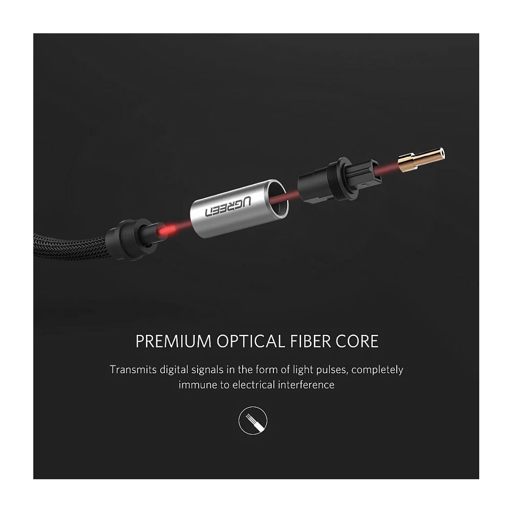 UGREEN-10771-TOSLINK-OPTICAL-AUDIO-CABLE-3M5 - One Chip Computers