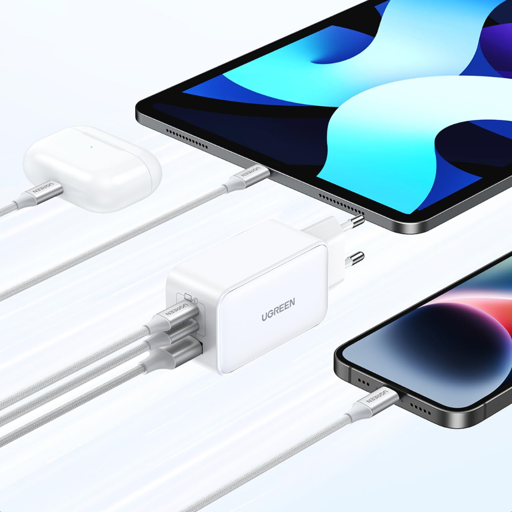 UGREEN-15334-Nexode-65W-GaN-USB-C-Wall-Charger-EU-Plug-05 - One Chip Computers