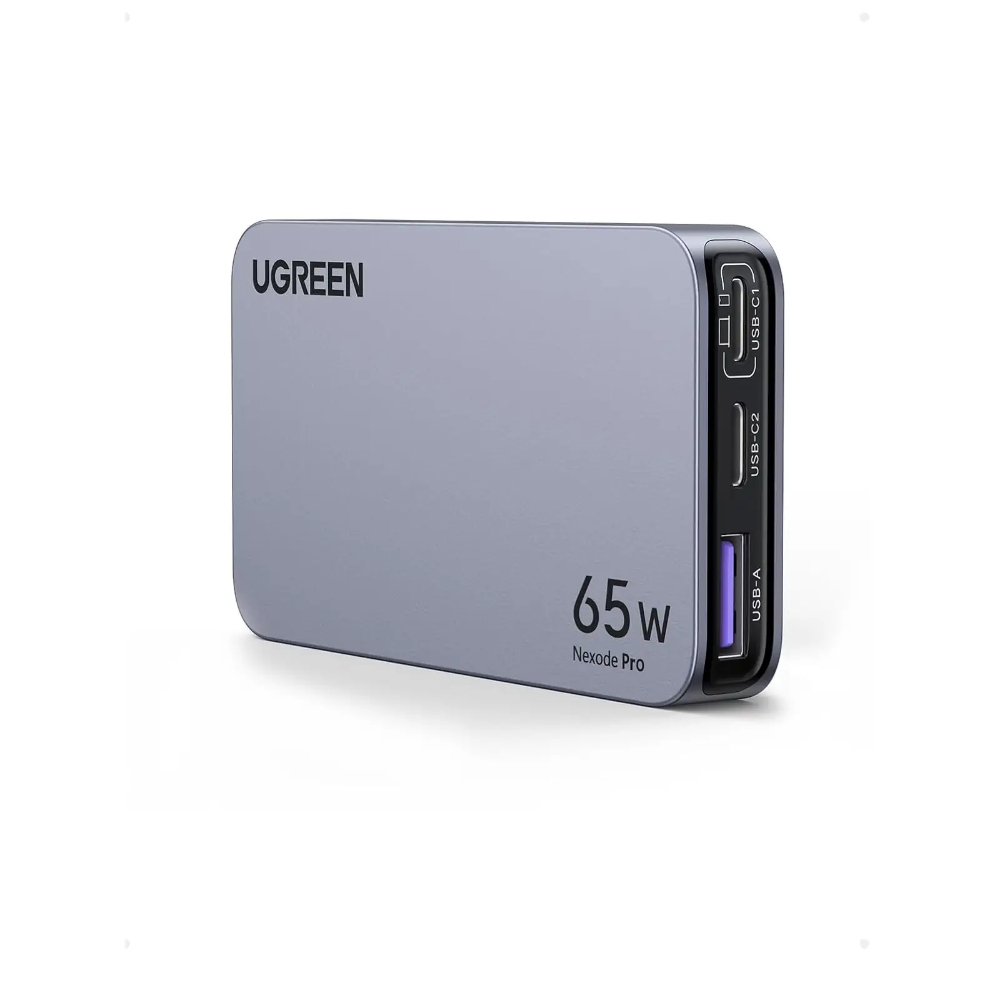 UGREEN-15816-Nexode-Pro-65W-GaN-Charger-3-Port - One Chip Computers