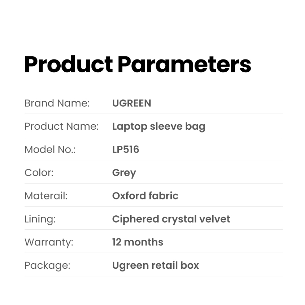 UGREEN-20448-LAPTOP-SLEEVE-FOR-13-139-INCH-NEW10 - One Chip Computers