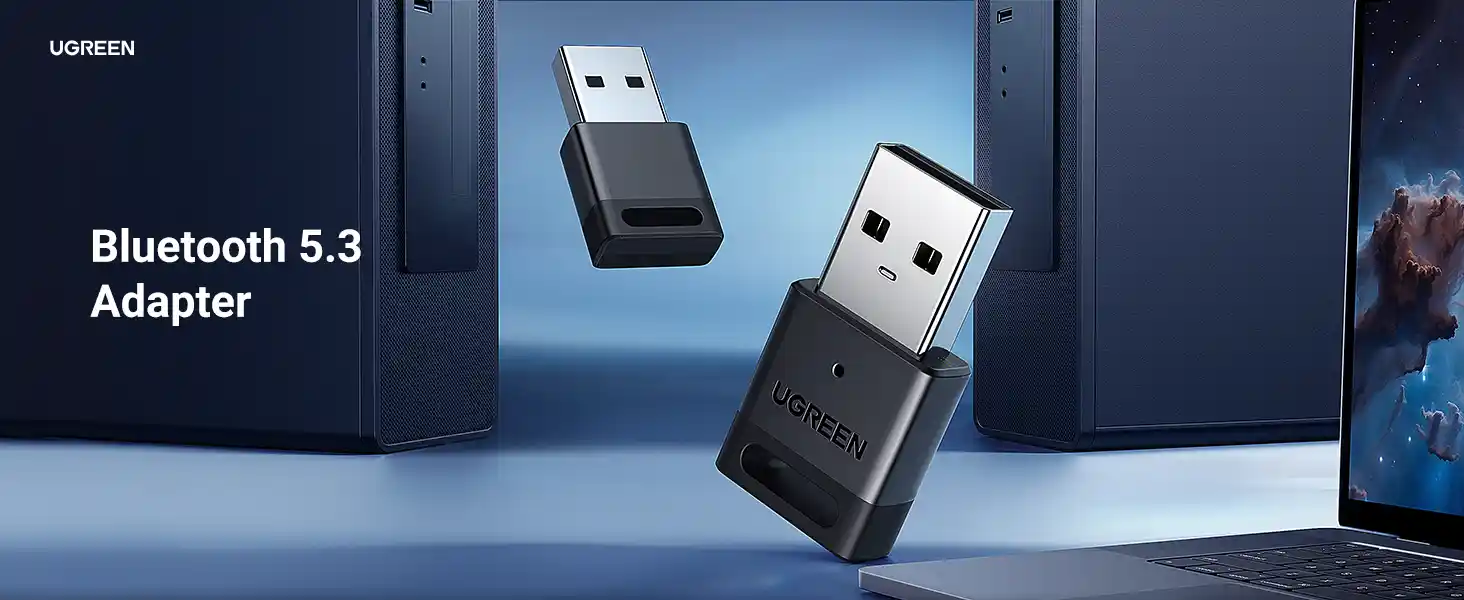 UGREEN 35995 Bluetooth 5.3 USB Adapter Black