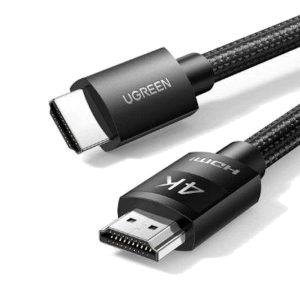 UGREEN 40104 4K HDMI MALE TO MALE CABLE BRAIDED 10M