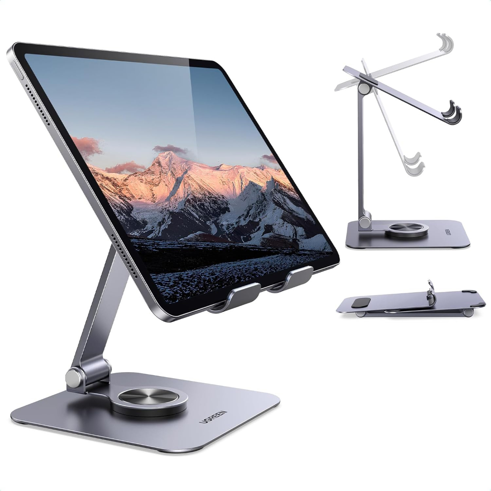 UGREEN-45860-Aluminum-360-Rotating-Tablet-Stand-Holder-08 - One Chip Computers