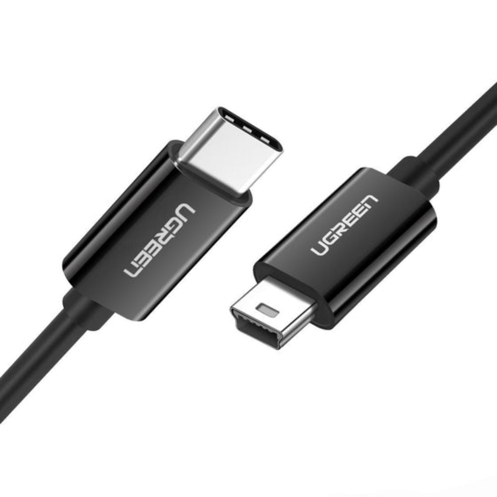 UGREEN-50445-USB-C-TO-MINI-USB-CABLE-1M1 - One Chip Computers