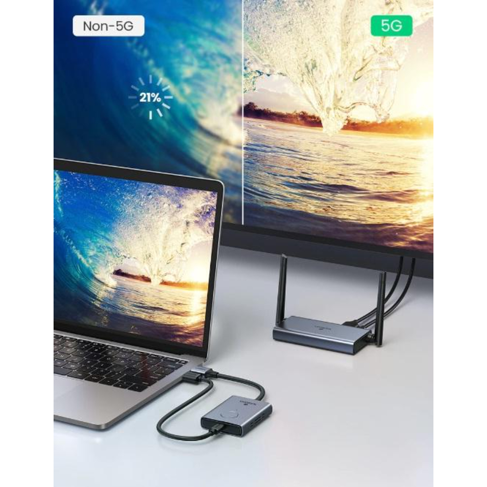 UGREEN-50633-WIRELESS-HDMI-EXTENDER-TX-and-RX-50M6-1 - One Chip Computers
