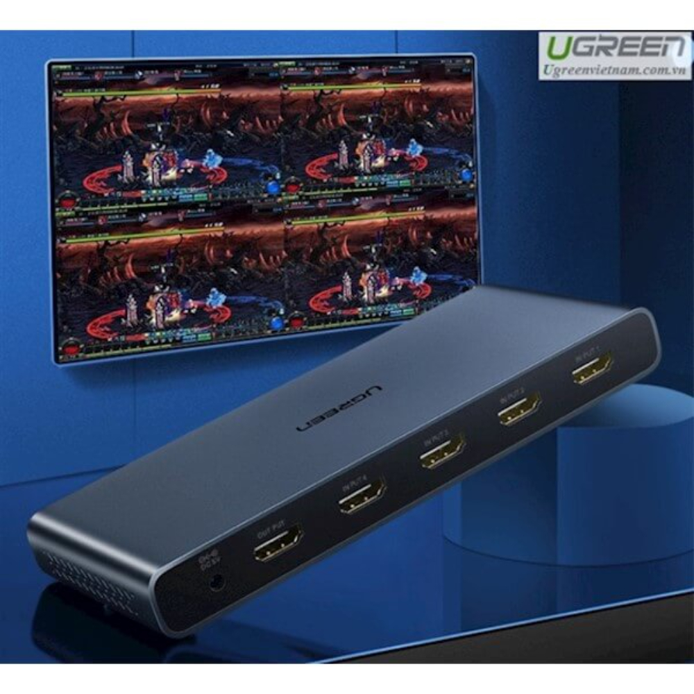 UGREEN-50745US-4-x-1-HDMI-Quad-Multi-Viewer-Switch1 - One Chip Computers