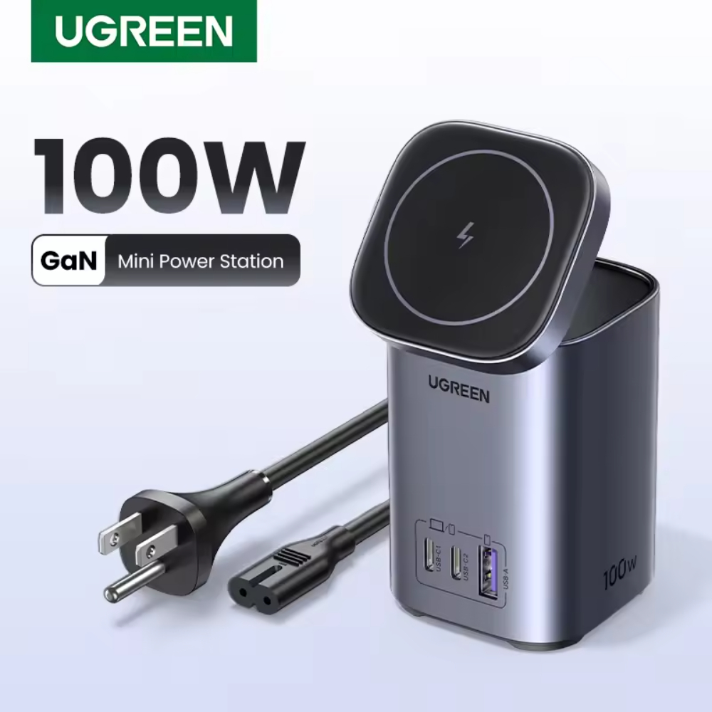 UGREEN-55321-Nexode-65W-4-in-1-Qi2-Charging-Station-with-15W-MagSafe-Stand-02 - One Chip Computers