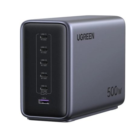 UGREEN-55549-Nexode-500W-GaN-Charging-Station-6-Port - One Chip Computers