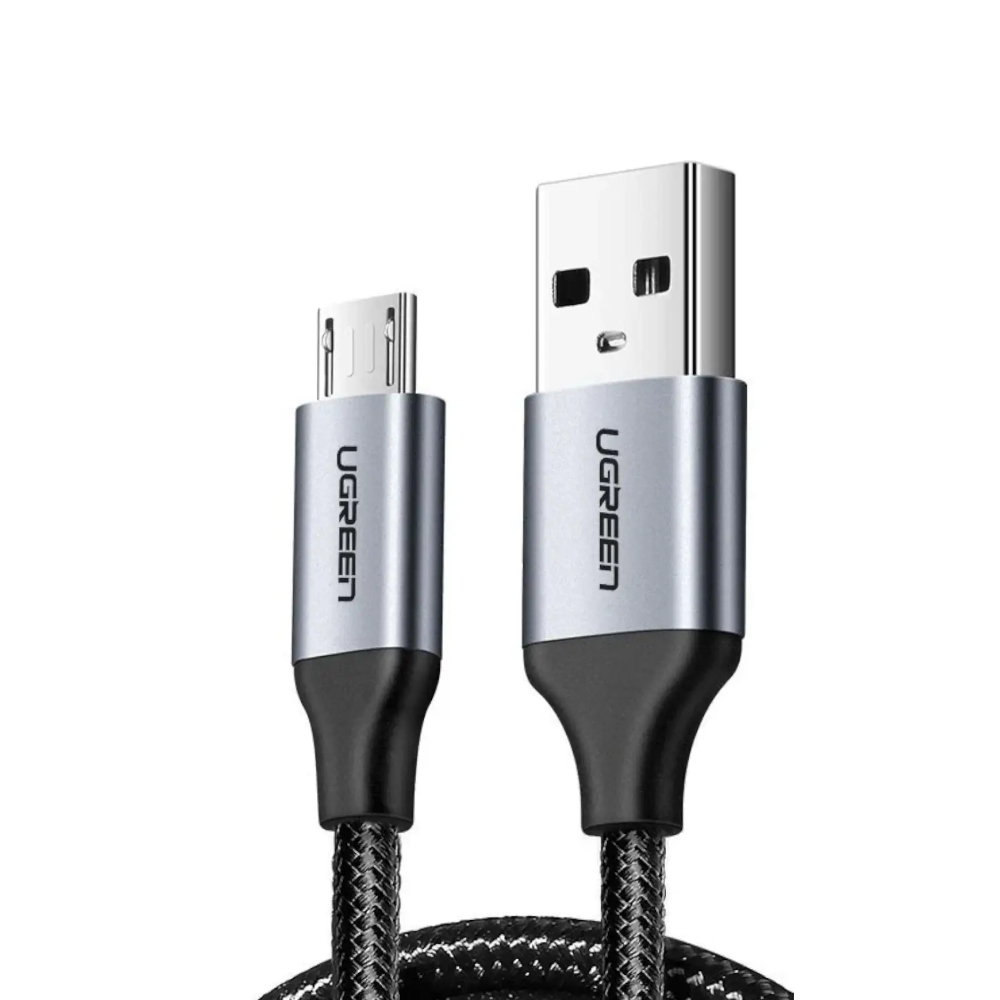UGREEN-60148-Micro-USB-Nylon-Braided-Cord-2-Meter-1 - One Chip Computers