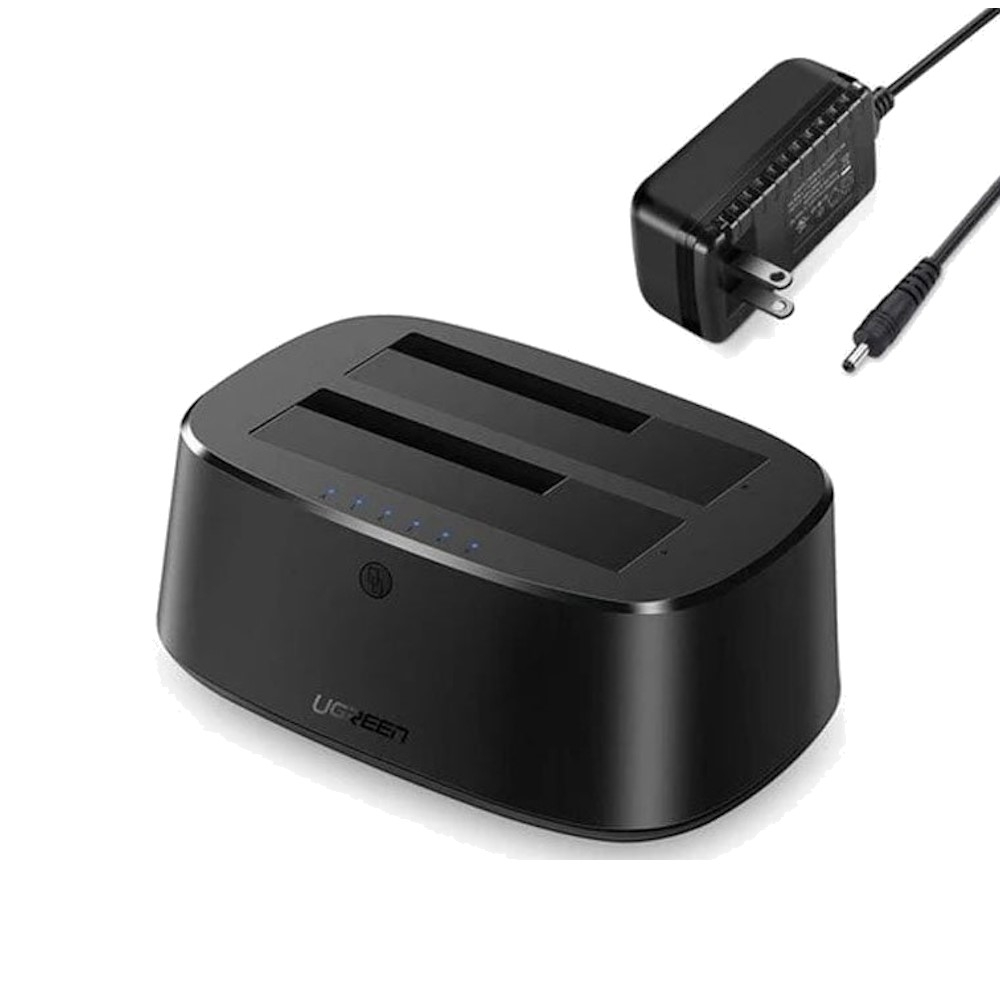 UGREEN-60737-USB-30-TO-SATA-DUAL-BAY-HDD-DOCKING-STATION1 - Copy - Copy - One Chip Computers