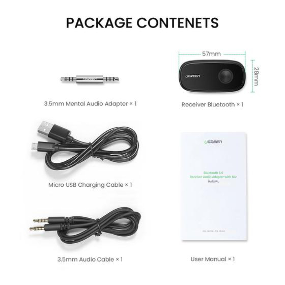 UGREEN-70304-Bluetooth-Receiver-Wireless-Bluetooth-507 - One Chip Computers