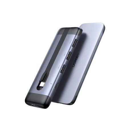 UGREEN 70408 5-IN-1 USB-C TO HDMI, 3XUSB-A, PD,100W ADAPTER
