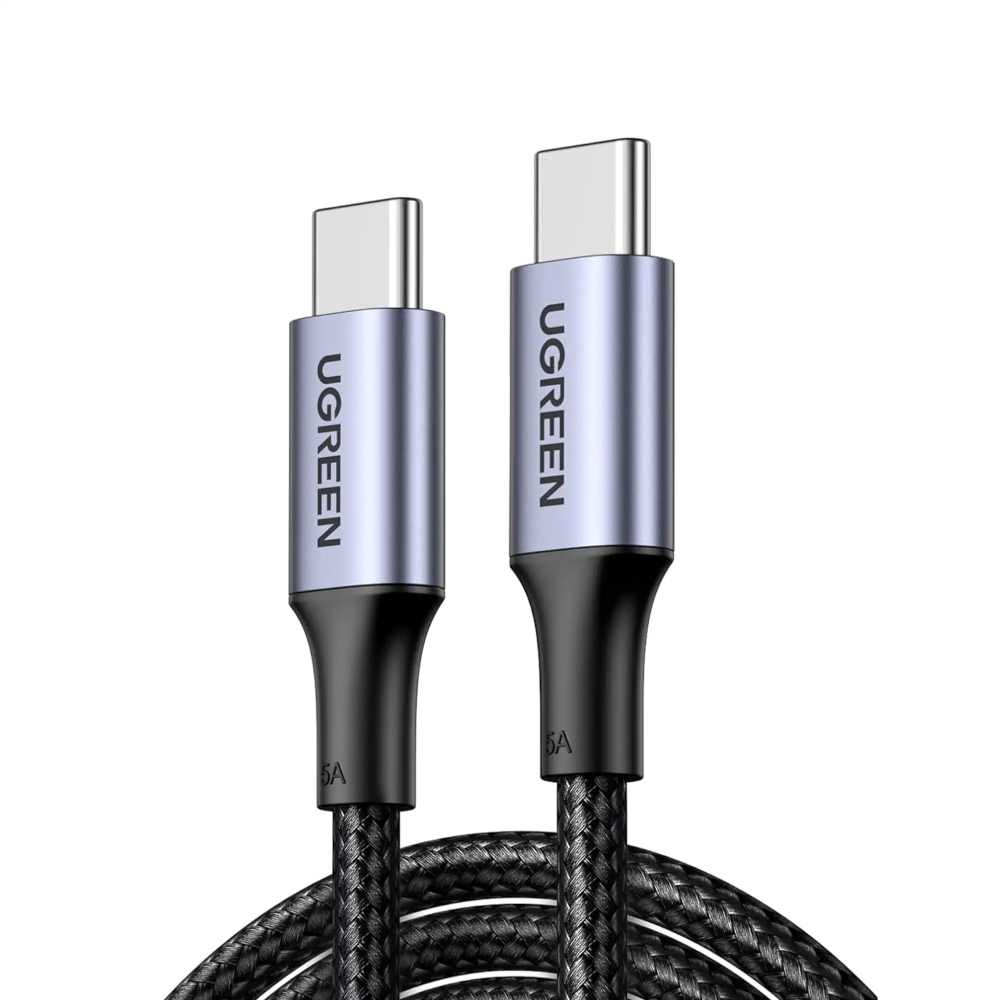 UGREEN-70429-Type-C-to-Type-C-Cable-Aluminum-Braided-100W-2 - One Chip Computers