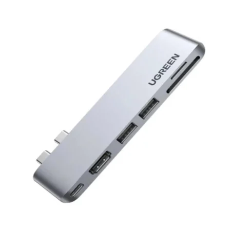 UGREEN 80856 USB-C TO HDMI 2XUSB 1XSD/TF PD ADAPTER