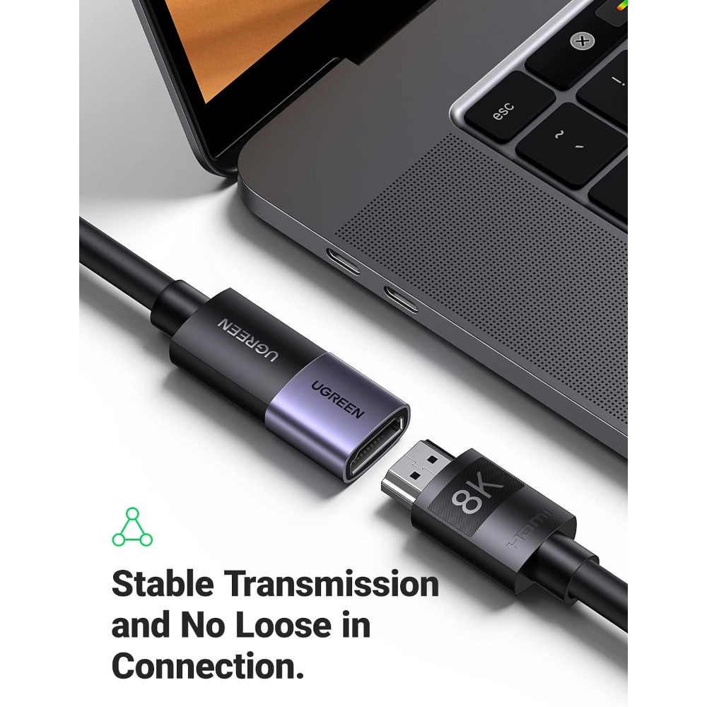 UGREEN-90592-HDMI-21-Coupler-8K-HDMI-Extension-Female-to-Female4 - One Chip Computers