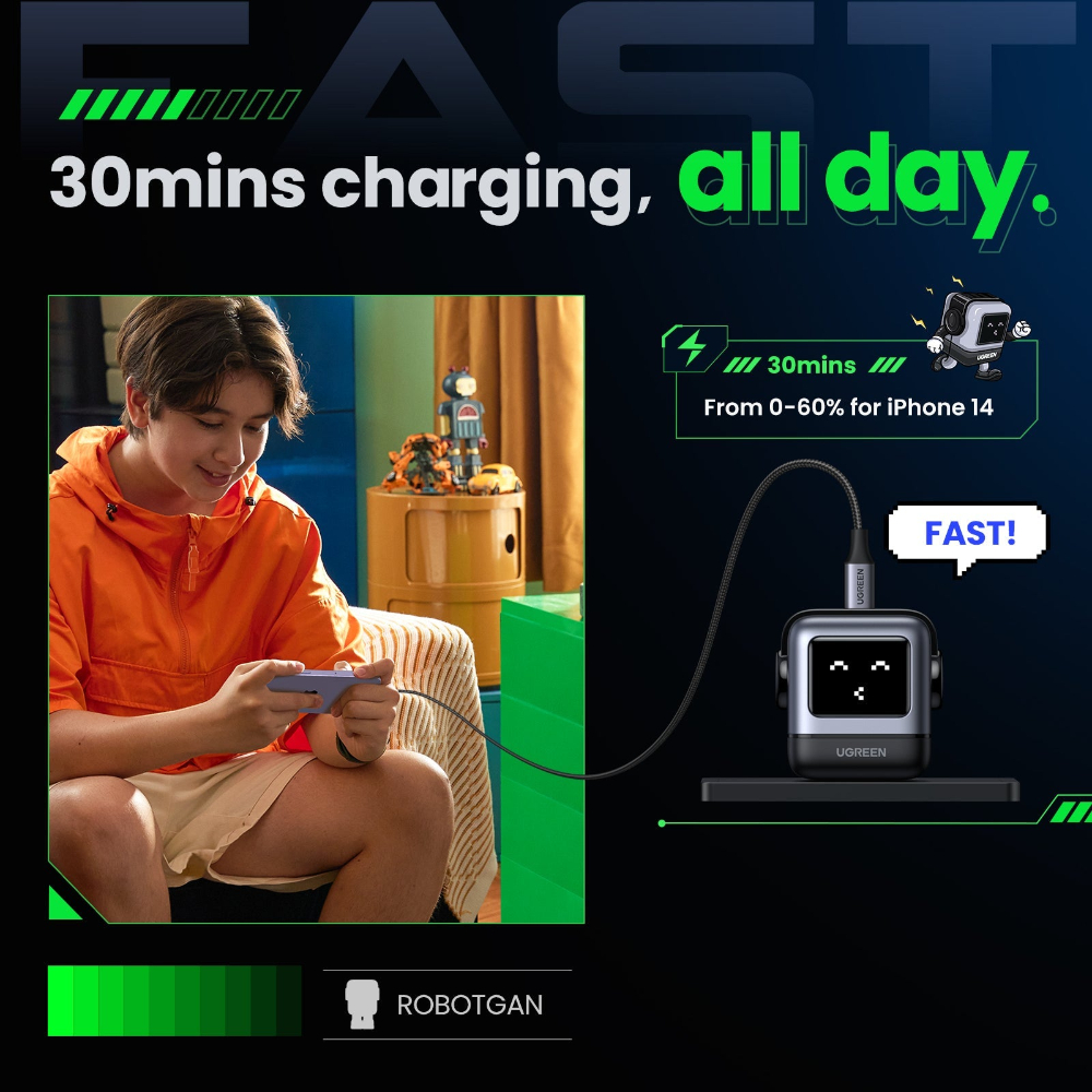 UGREEN-NEXODE-RG-30W-USB-C-GAN-CHARGER1 - One Chip Computers