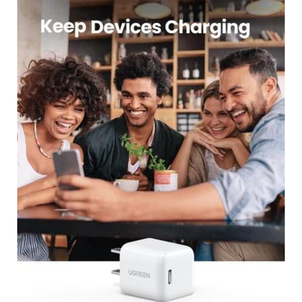 Ugreen-10219-Mini-20W-USB-C-Charger-6 - One Chip Computers