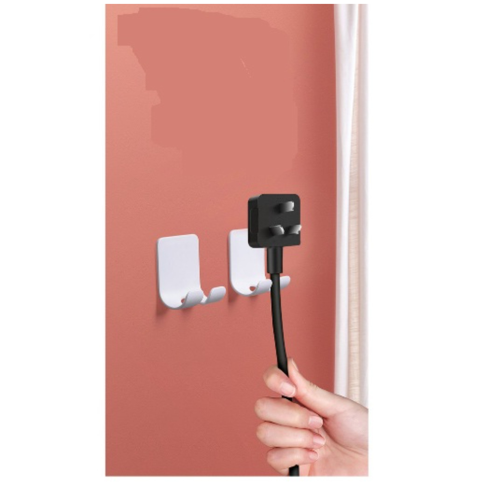 Ugreen-20365-Universal-Hook-Power-Cord-Cable-Holder-White-3 - One Chip Computers