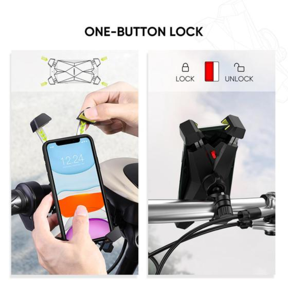 Ugreen-60989-Bicycle-Phone-Holder-3 - One Chip Computers