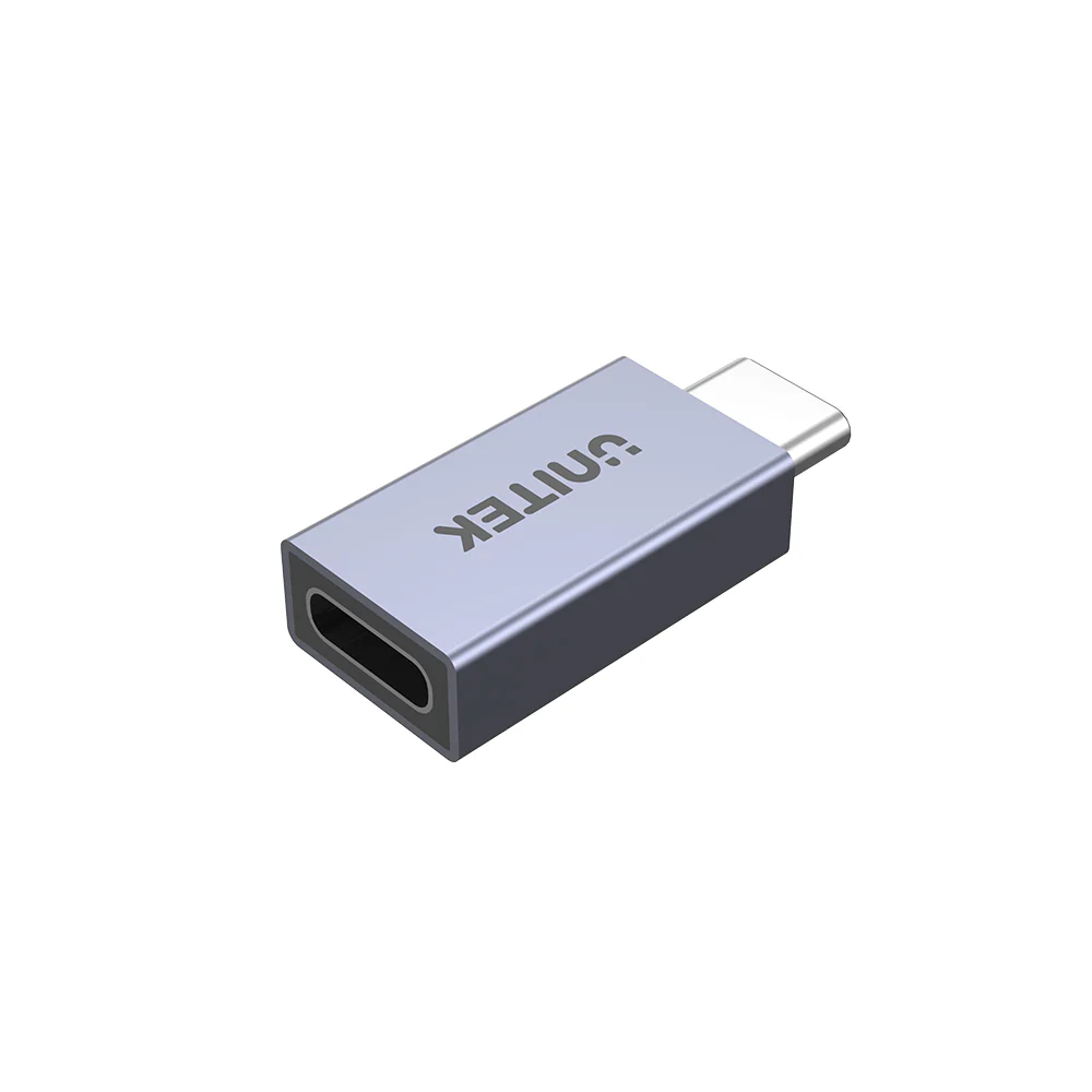 UNITEK-A1038GY01-USB-C-Male-to-Female-Adapter-02 - One Chip Computers