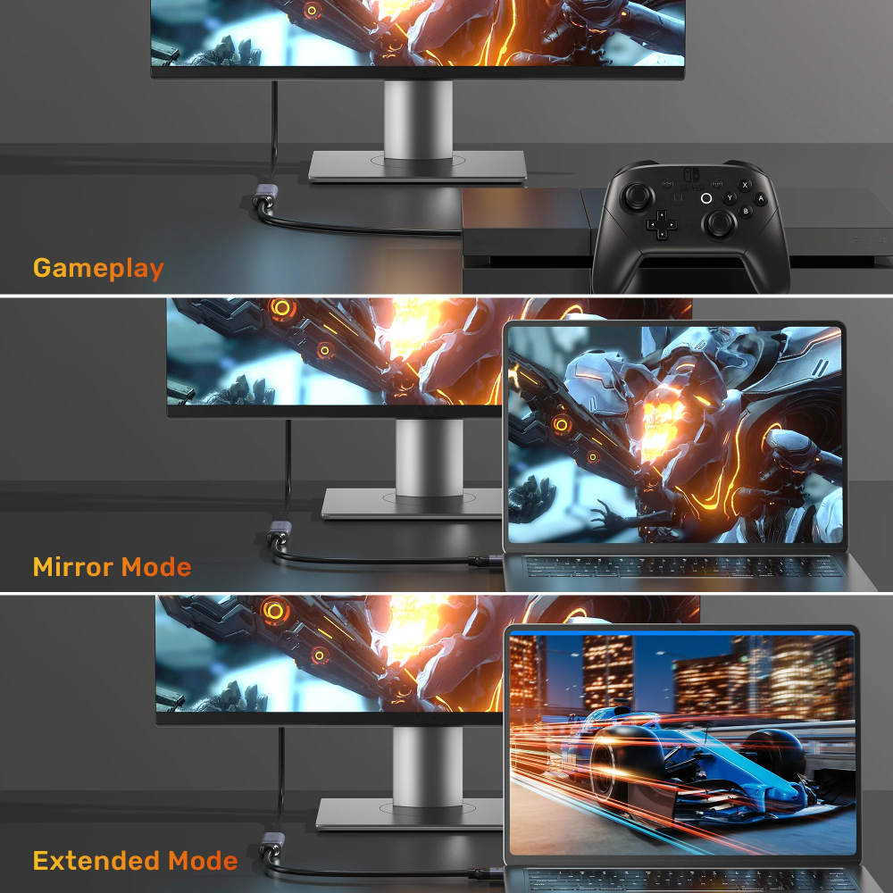 UNITEK-C11091AGY01-1M-Ultra-Stream-8K60Hz-HDMI-Extension-Cable-08 - One Chip Computers
