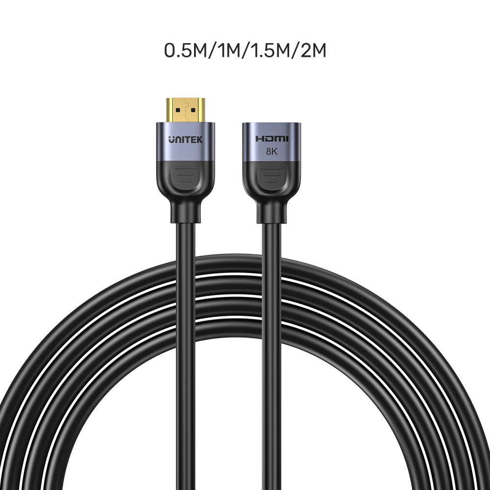 UNITEK-C11091AGY01-1M-Ultra-Stream-8K60Hz-HDMI-Extension-Cable-10 - One Chip Computers
