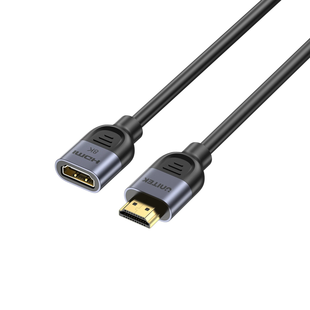 UNITEK-C11091AGY01-1M-Ultra-Stream-8K60Hz-HDMI-Extension-Cable - One Chip Computers Unitek C11091AGY01 HDMI EXTENSION CABLES
