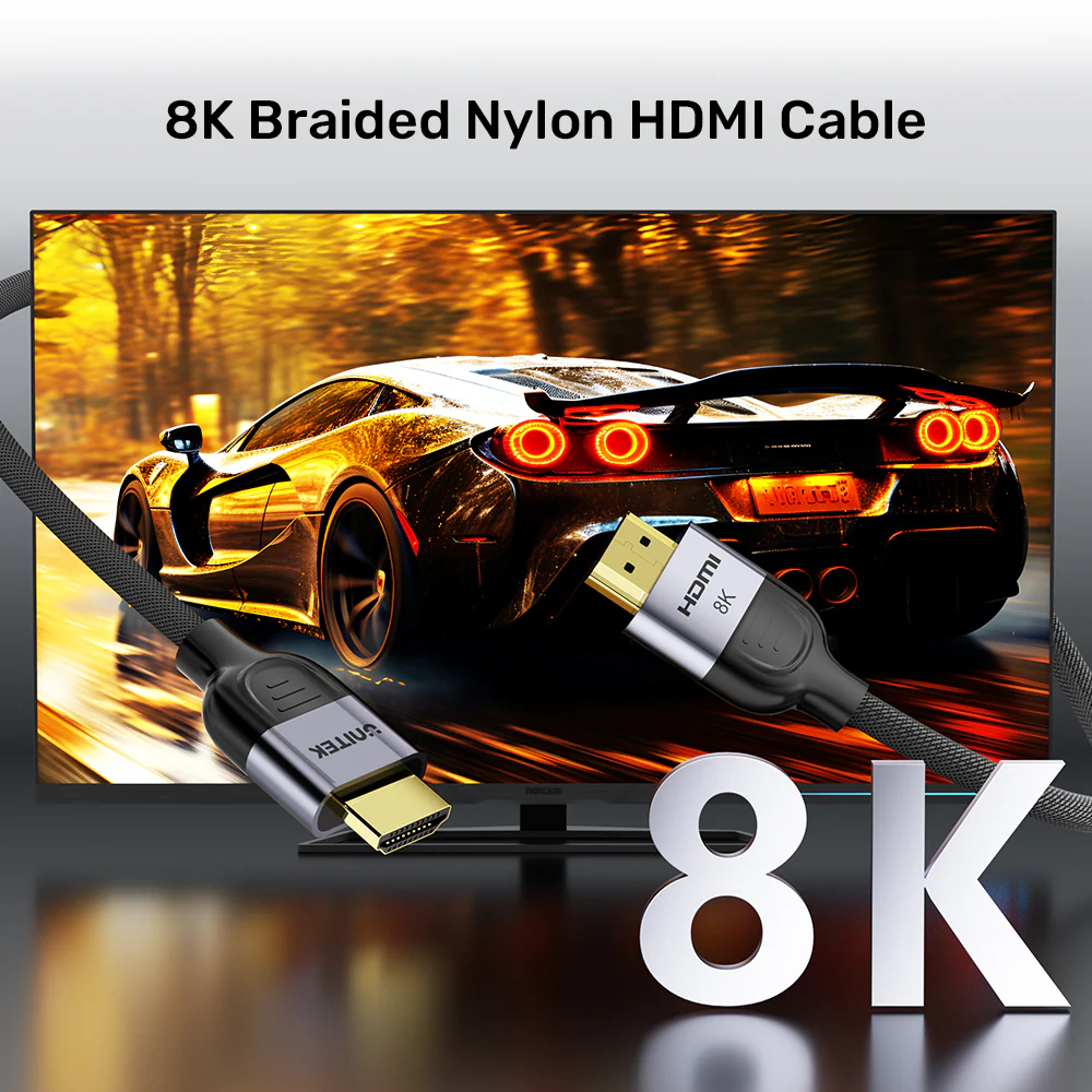 UNITEK-C11093RGY01-8K-HDMI-Cable-21-Braided-Nylon-04 - One Chip Computers