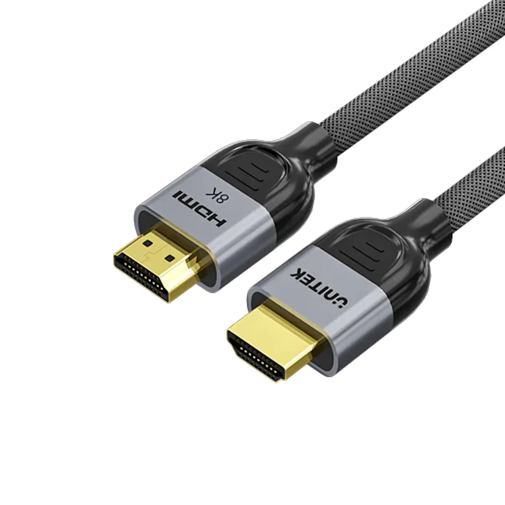 UNITEK-C11093RGY01-8K-HDMI-Cable-21-Braided-Nylon-1 - One Chip Computers