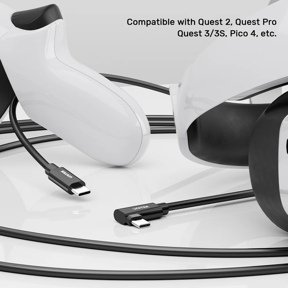 UNITEK-C14094ABK01-USB-C-to-C-90-VR-Link-Pro-Cable-06 - One Chip Computers
