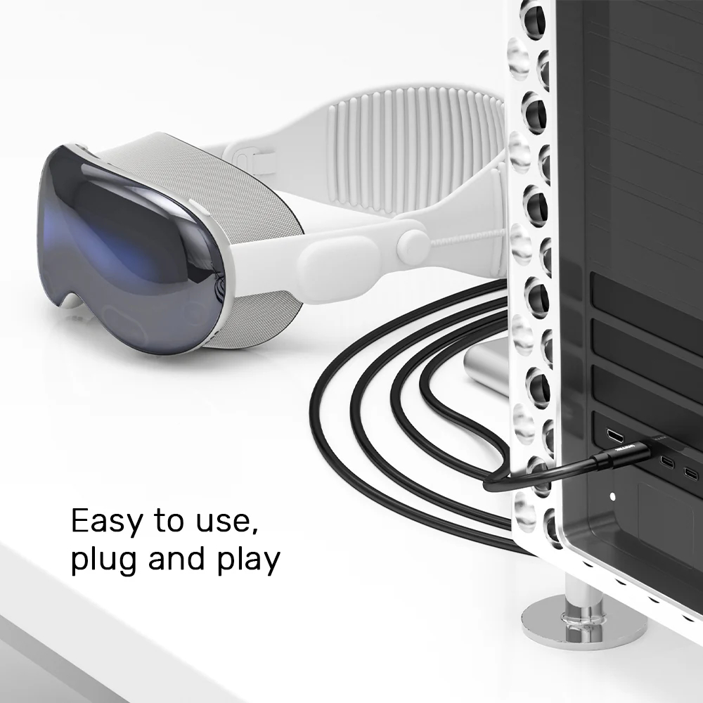 UNITEK-C14094ABK01-USB-C-to-C-90-VR-Link-Pro-Cable-09 - One Chip Computers