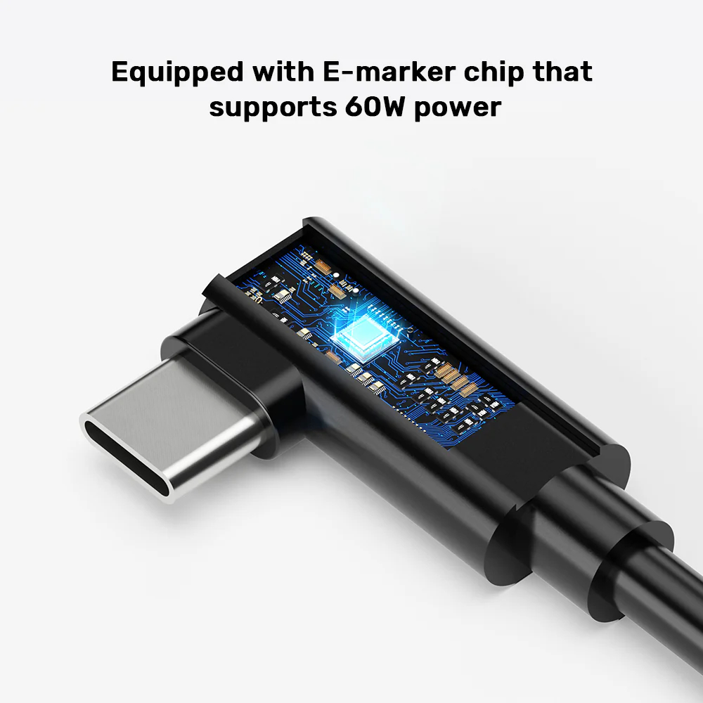 UNITEK-C14094ABK01-USB-C-to-C-90-VR-Link-Pro-Cable-11 - One Chip Computers