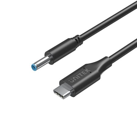 UNITEK C14118BK-1.8M USB-C TO DC ( 4 X 1.7MM ) POWER CHARGING CABLE 65W