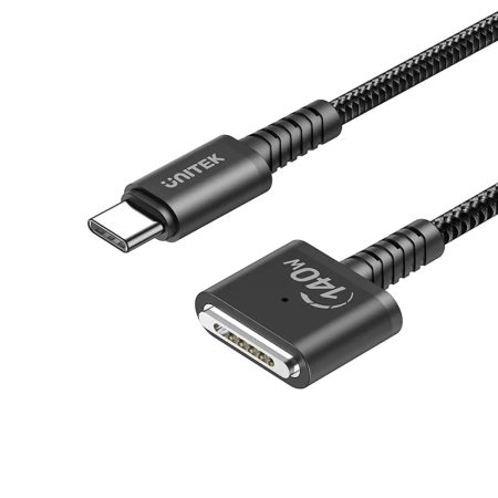 Unitek C14121BK-2M USB-C to Magnetic 3 Fast Charging Cable 2M 140W