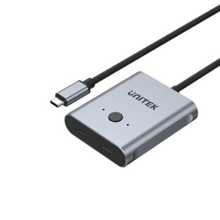 UNITEK D1078A USB-C BIDIRECTIONAL SWITCH ( 2-IN-1 OUT / 1-IN-2 OUT )